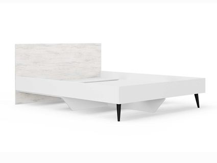 Кровать Сонум Ines Ясмунд + белый 80х200