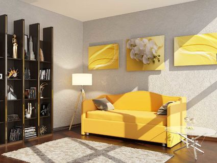 Кровать Nuvola Elea Style Next 103 (с основанием) 90х200