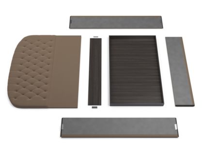 Кровать Lonax Венеция велюр Dolly-2 (с подъемным механизмом) 180х190