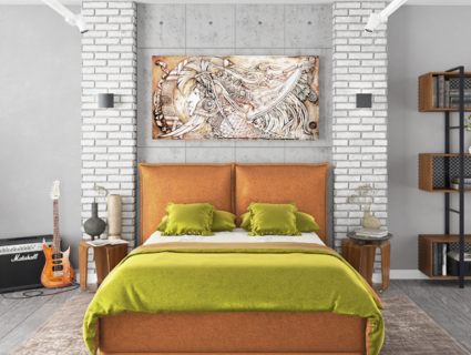 Кровать Nuvola Emilia Next 103 (с подъемным механизмом)