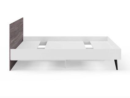 Кровать Сонум Ines Ясень анкор + белый 160х200