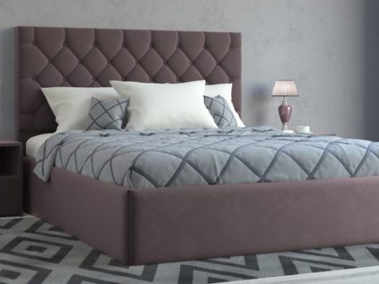 Кровать Lonax Элоиза велюр Dolly-13 (с подъемным механизмом) 160х200