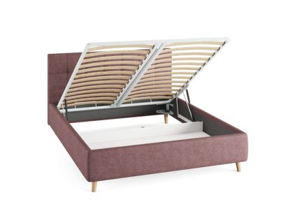 Кровать Сонум Bella Рогожка Льняная (с подъемным механизмом) 180х200