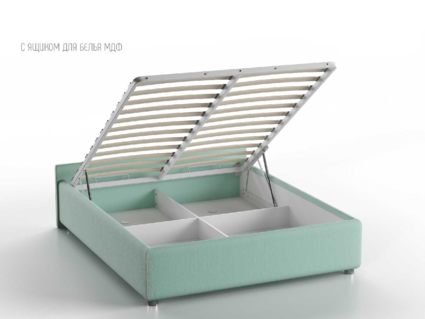 Кровать Nuvola Alba Velutto 14 (с подъемным механизмом)