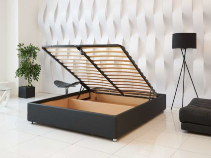 Кровать Димакс Риос Нуар с подъемным механизмом 140х200