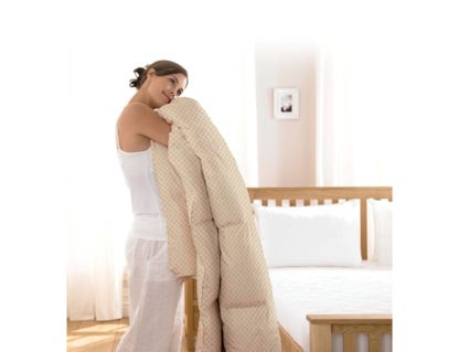 Одеяло Primavelle Руно всесезонное (бежевое с рисунком) 140х205