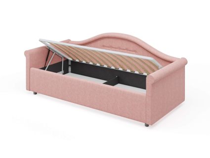 Кровать Сонум Maria Кашемир Бежевый (с подъемным механизмом) 80х200