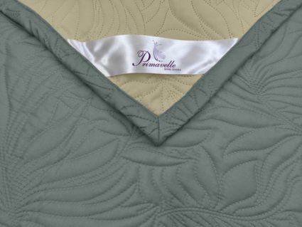 Покрывало Primavelle Arti Листья графит 140х200