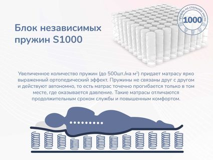 Матрас Димакс Relmas Foam S1000 60х120