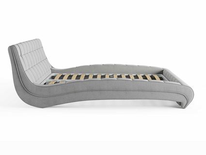 Кровать Сонум Milano Экокожа Белая