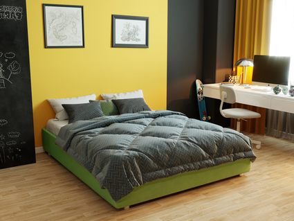 Кровать Димакс Риос Нуар с подъемным механизмом 140х200