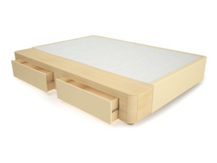 Кровать Mr.Mattress Site Box экокожа Beige 276