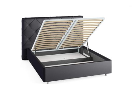 Кровать Сонум Manhattan Кашемир Светло-серый (с подъемным механизмом) 120х190