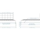 Кровать Lonax Адель велюр Dolly-2