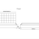 Кровать Димакс Нордо Нуар с подъемным механизмом 90х200