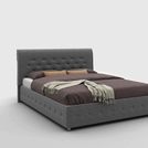 Кровать Sleeptek Premier 1 Велюр 16 (с подъемным механизмом)